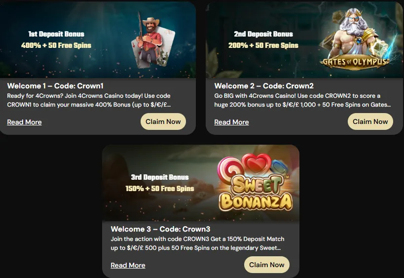 4crowns bonus
